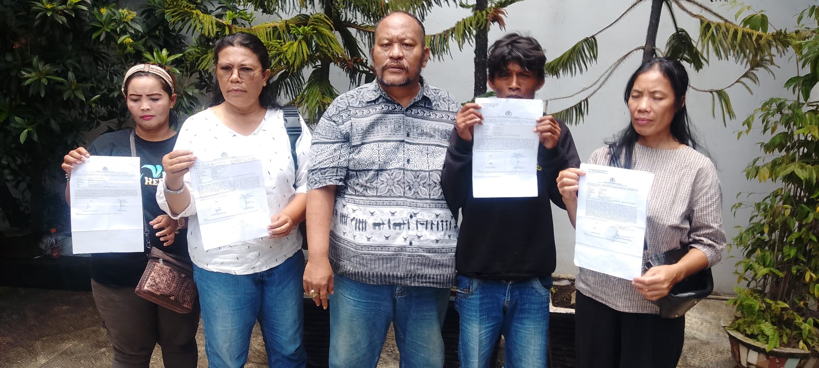 Warga Jalan Damai Ujung Marindal II Minta Polisi Segera Tangkap Pelaku Penganiayaan