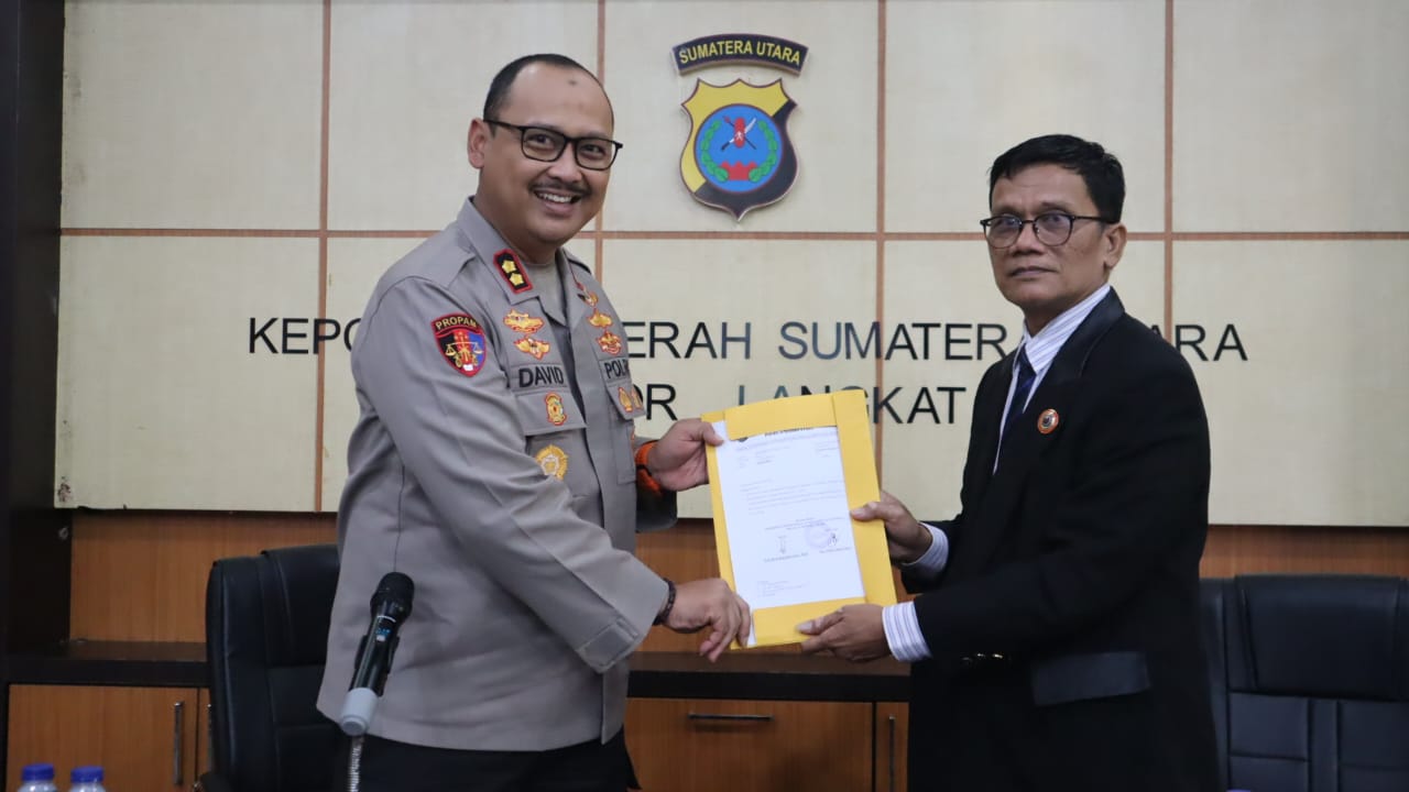 Sinergi Membangun Keamanan: Audensi PAMKA dan Polres Langkat