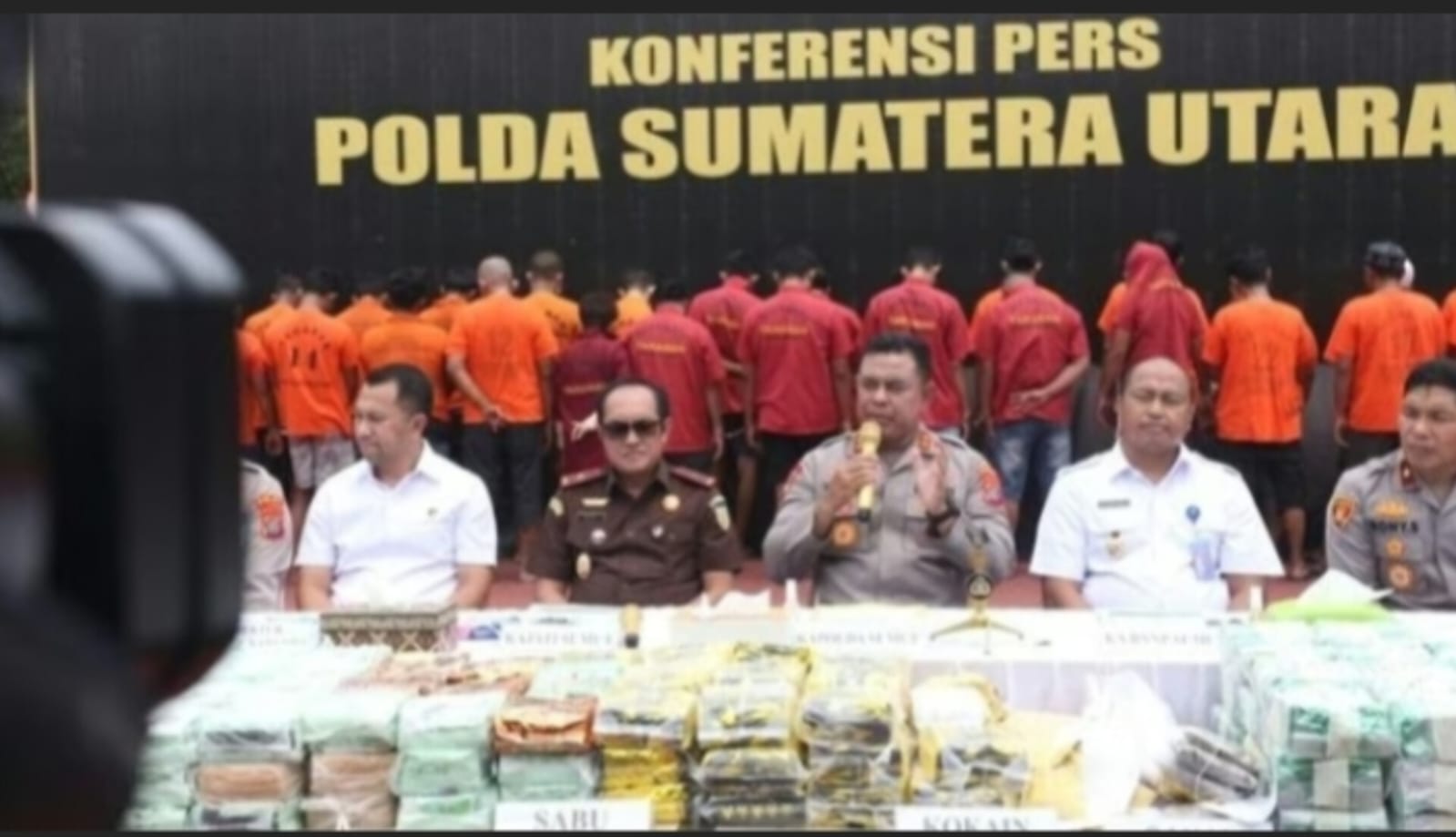 Dua Pekan Operasi, Polda Sumut Ungkap 191 Kilogram Sabu dan 74 Ribu Butir Ekstasi