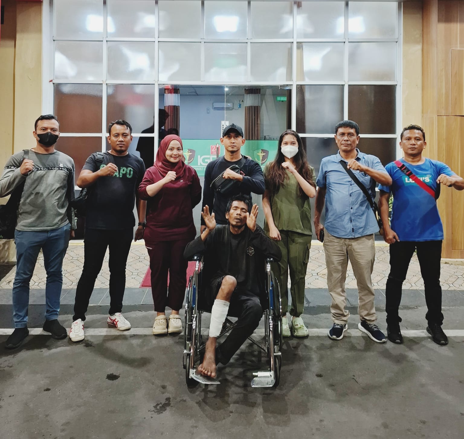 Unit Reskrim Polsek Medan Kota Tembak Kaki Residivis Curat