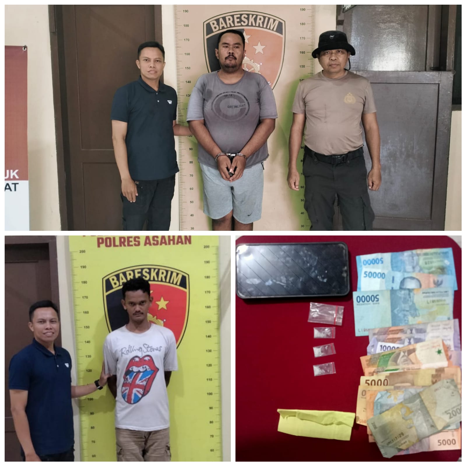 Ninja Sawit Seret Penjual Sabu Ketengan Masuk Sel