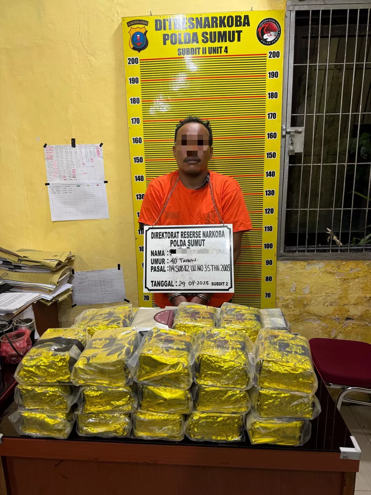 Good Job! Ditresnarkoba Polda Sumut Bongkar 72 Kg Sabu di Komplek Tasbih