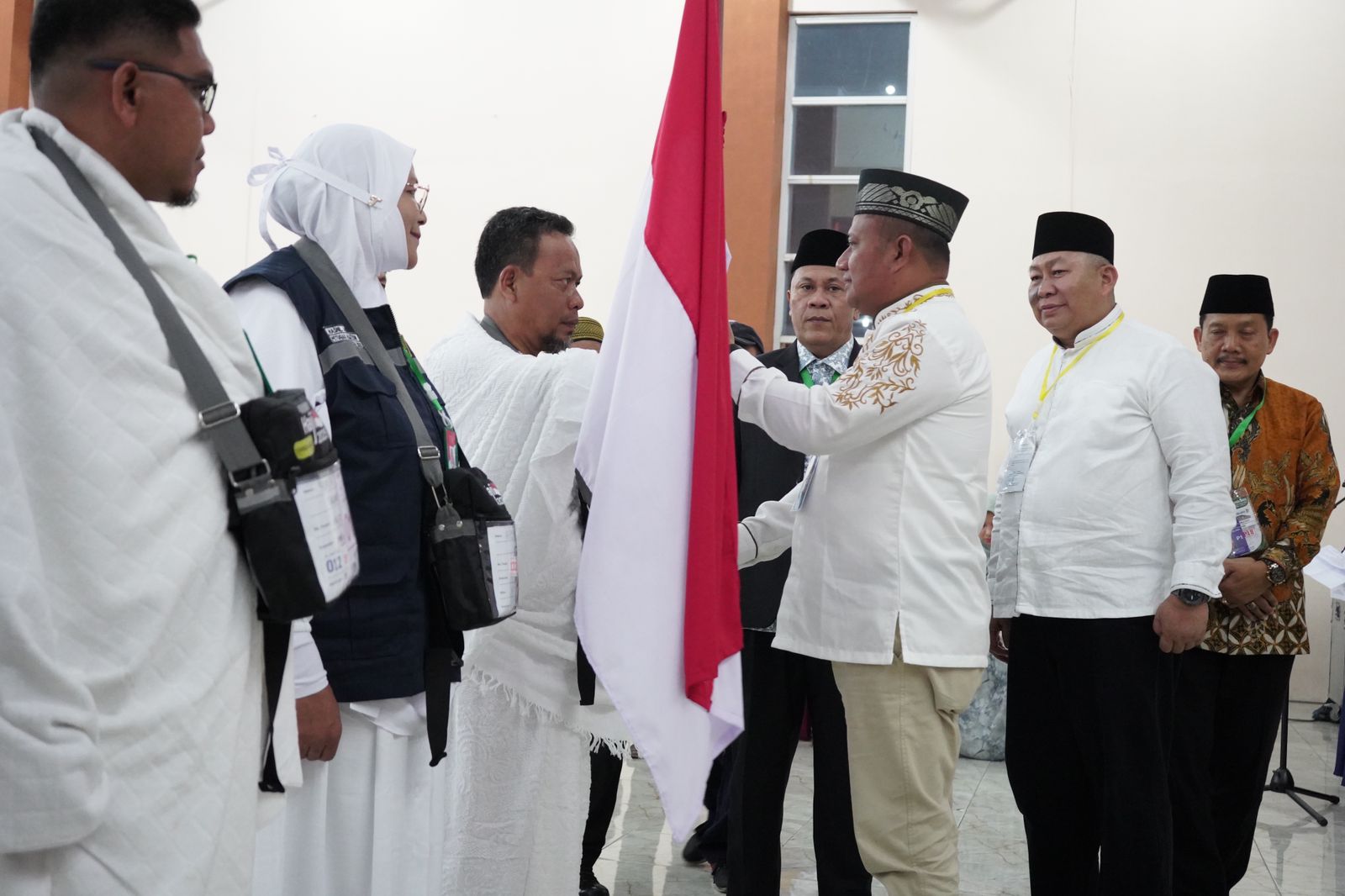 Ketua PPIH Embarkasi Medan Sampaikan Tiga Hak Utama Jemaah Haji