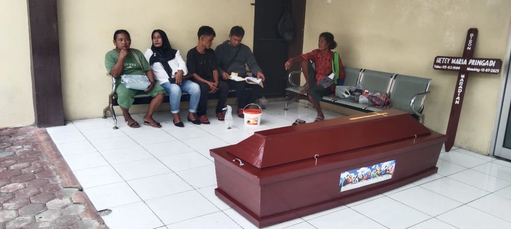 Ternyata! Mayat di Depan Sport Center Warga Perumnas Mandala Medan