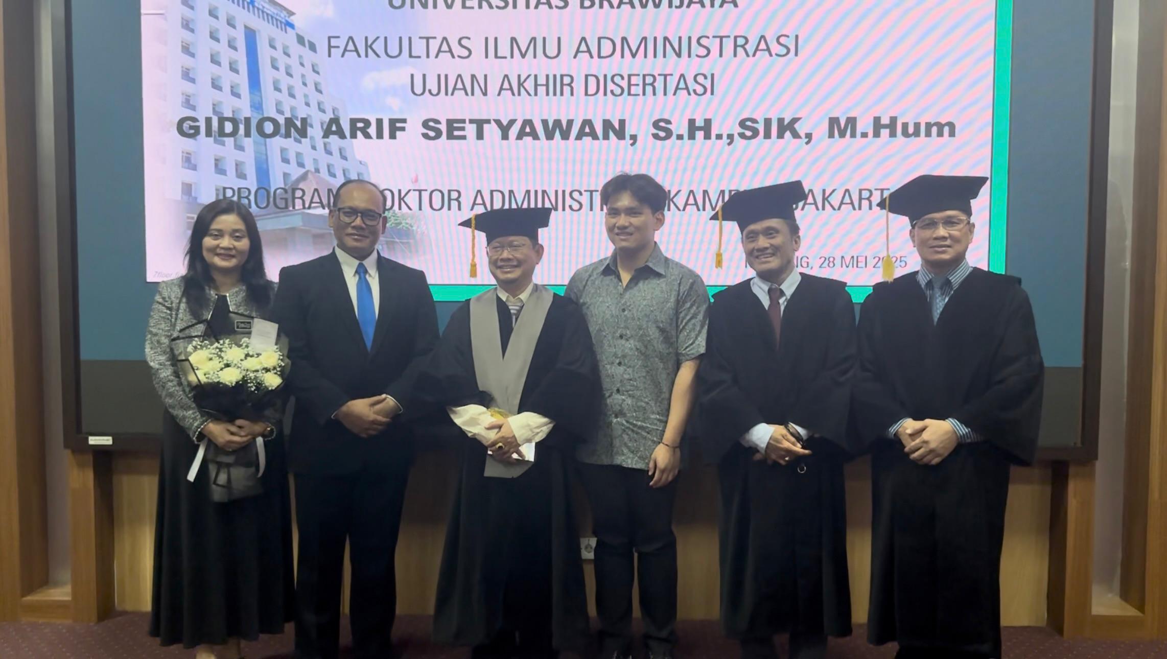 Kombes Pol Gidion Arif Setyawan Raih Gelar Doktor, Pendidikan Karakter Garda Terdepan Menyelamatkan Anak Bangsa