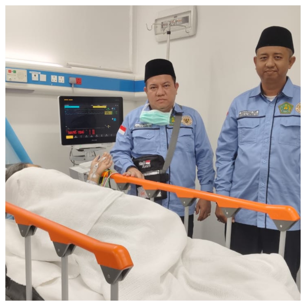 Jamaah Calhaj Labura Kloter 04 KNO Alami Penurunan Kesadaran Dirujuk ke RS Al Harom Madinah
