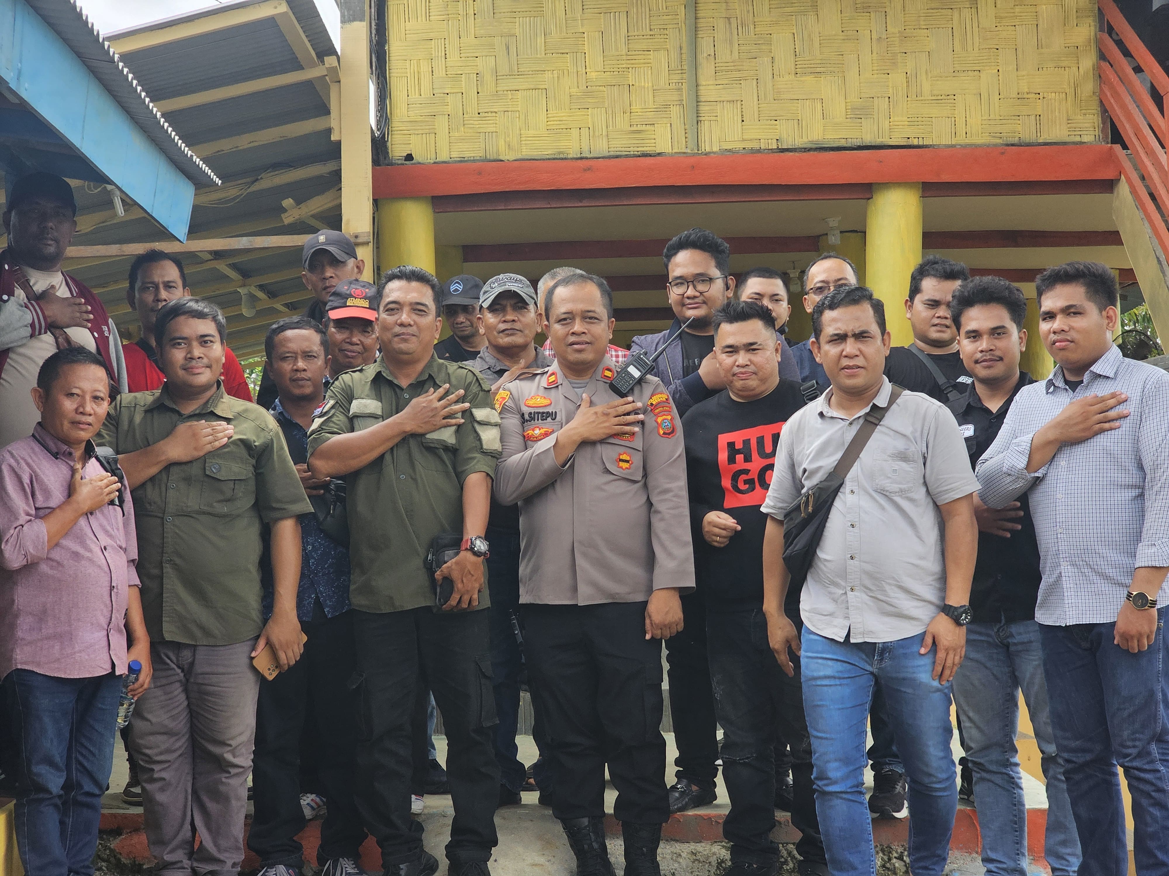 Temu Ramah Bersama Media, Kapolsek Medan Tuntungan Perkuat Kolaborasi