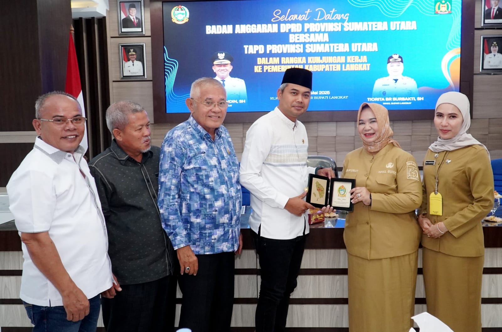 Bupati Langkat Syah Afandin Sampaikan Prioritas Pembangunan di Hadapan Banggar DPRD Sumut