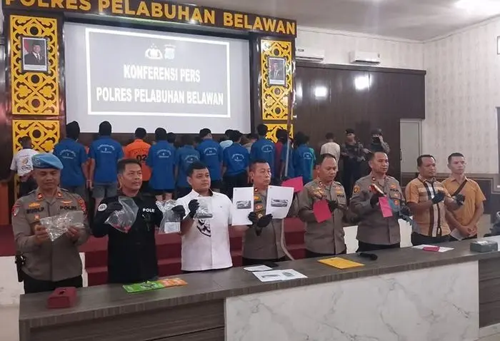 Polisi Ungkap 92 Pelaku Kriminal, Ada Geng Motor dan Pembakar Motor Polisi