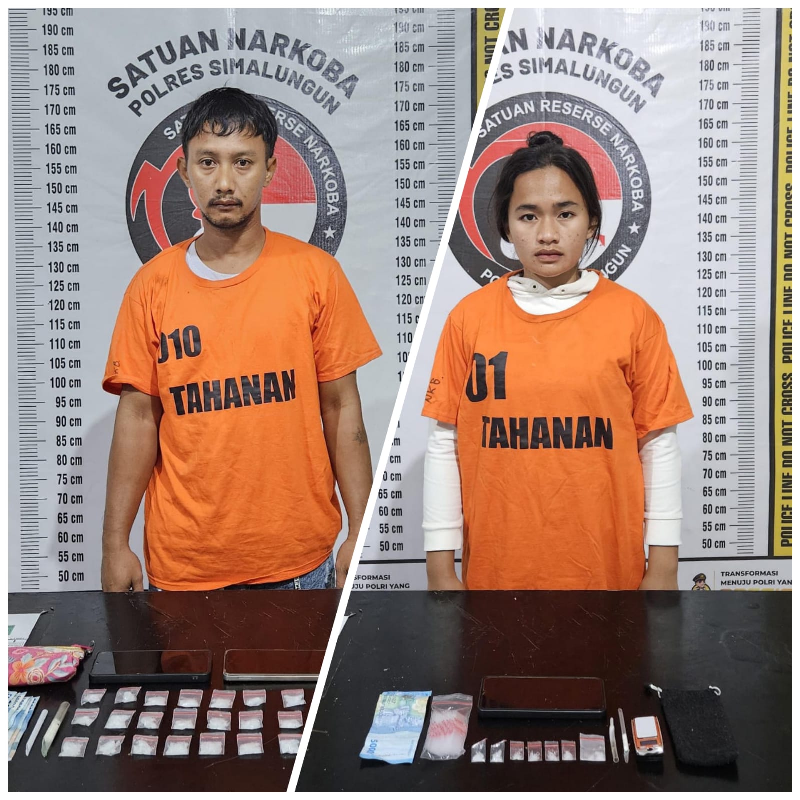 Sat Narkoba Polres Simalungun Ungkap 37,38 Gram Sabu, 2 Tersangka Ditangkap