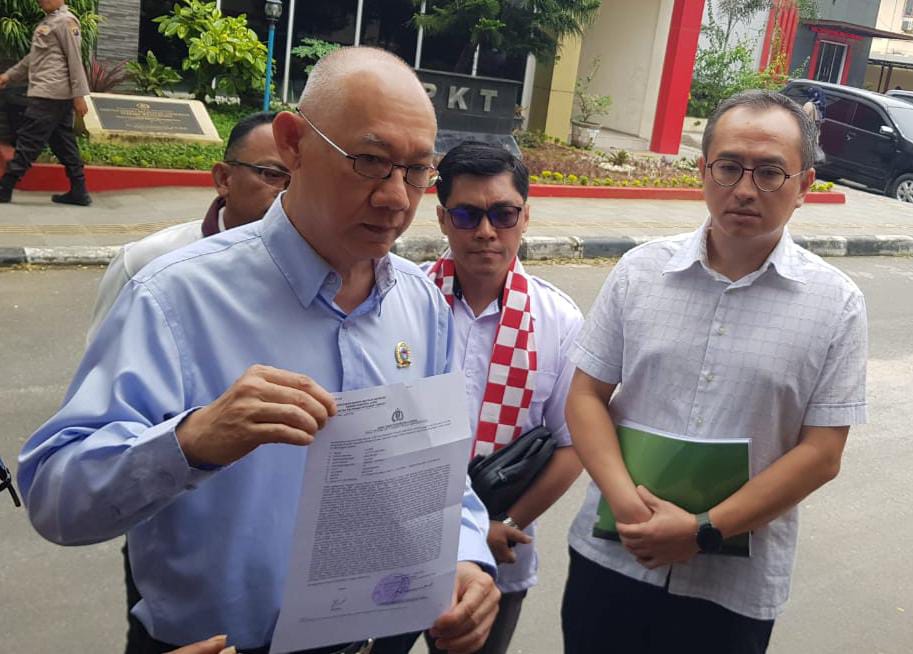 Warga Medan Laporkan MHN atas Dugaan Pemalsuan SKT dan Akta Tanah ke Polda Sumut