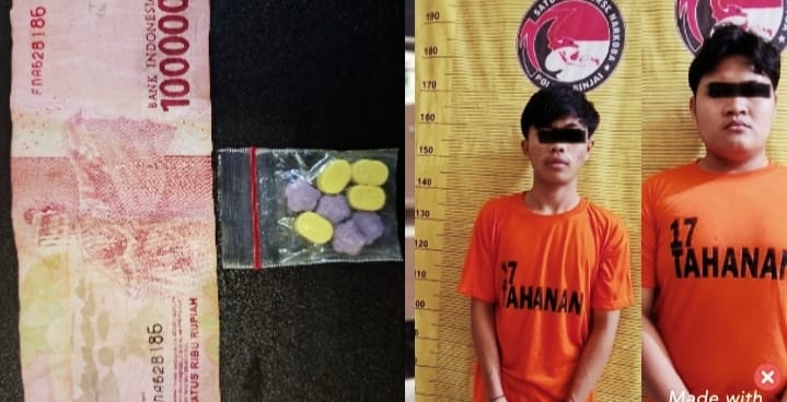Jualan Pil Geleng-geleng, 2 Pemuda Ditangkap