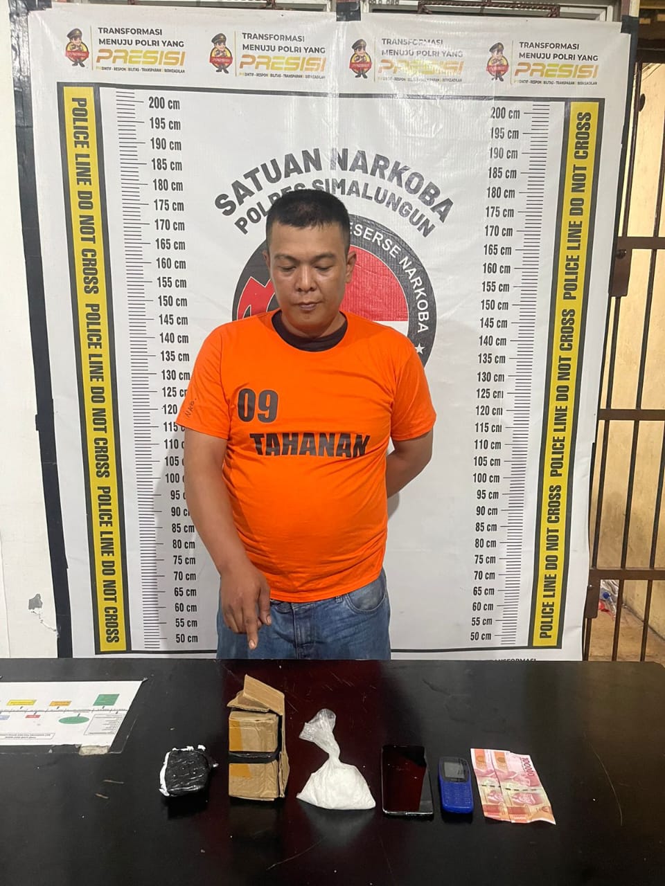 Acian Kurir Sabu Medan Dibekuk di Simalungun
