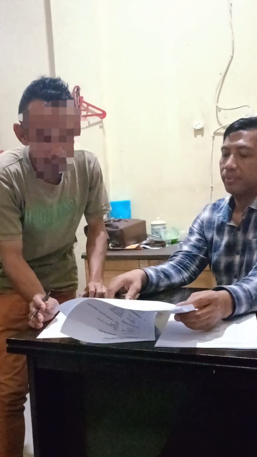 Sat Intelkam Polres Langkat Amankan 2 Orang Pungli