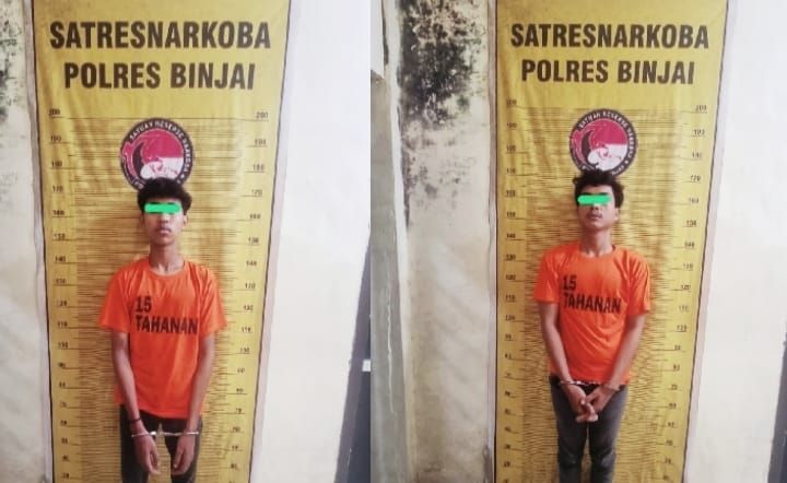 Dua Mahasiswa Edarkan Ekstasi, Ditangkap Sat Narkoba Binjai