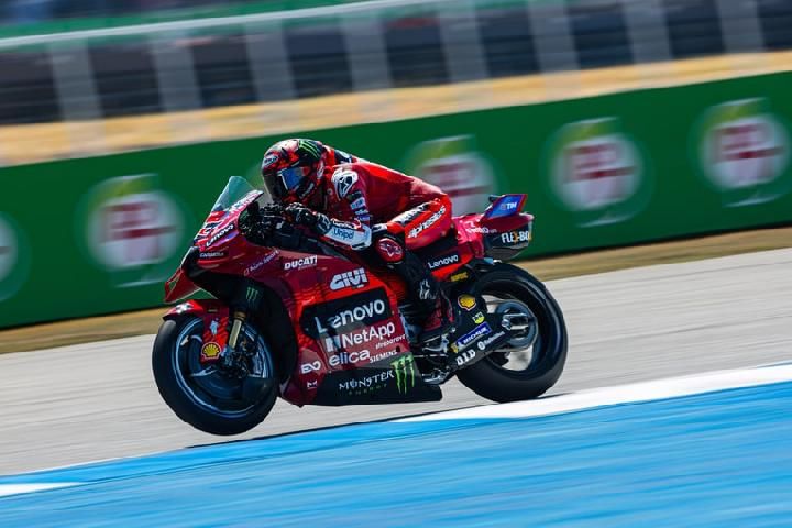 Siap Libas Trek, Bagnaia Mulai Pede Usai Tes Motor Baru