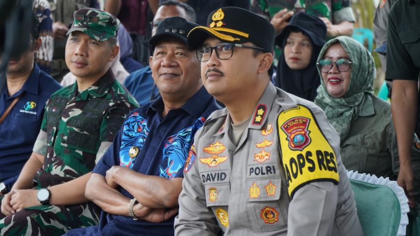 Syah Afandin Ikuti Panen Raya Serentak, Wujudkan Program Swasembada Pangan Presiden Prabowo