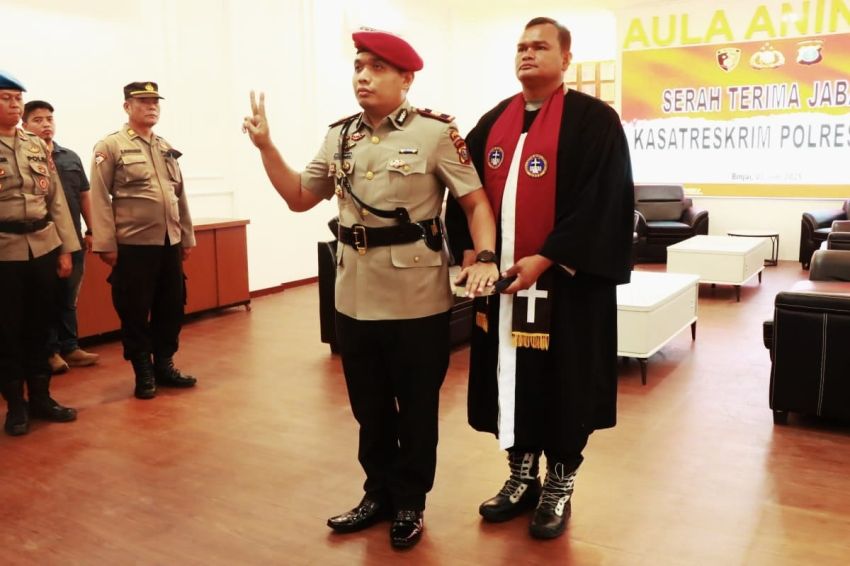 AKP Hizkia YC Peter Siagian Jabat Kasat Reskrim Polres Binjai yang Baru