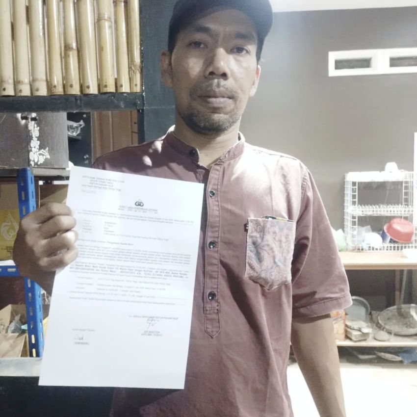 Pinjam Sepeda Motor Mau Beli Minyak, Eh...Malah Dilarikan, Nasib...Nasib!