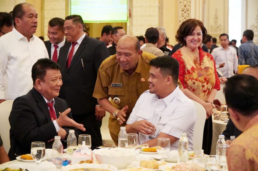 Bupati Langkat Syah Afandin Dukung Kepengurusan Baru KONI Sumut