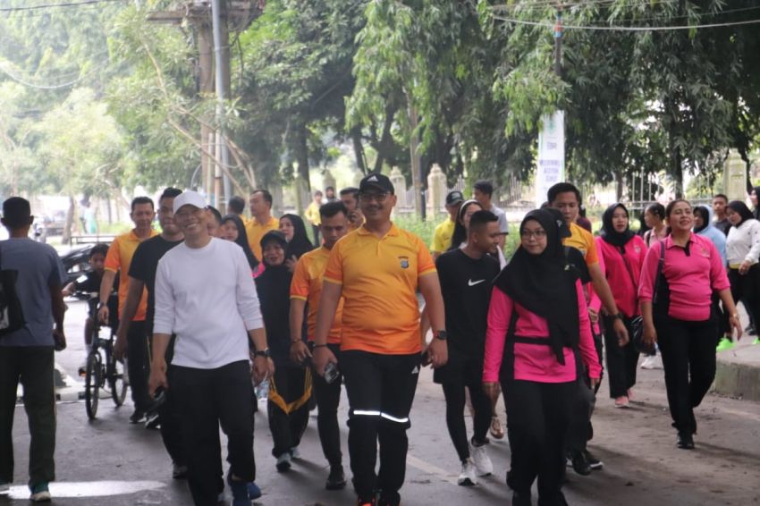 Peringati HUT ke-79 Bhayangkara, Polres Langkat Gelar BSD