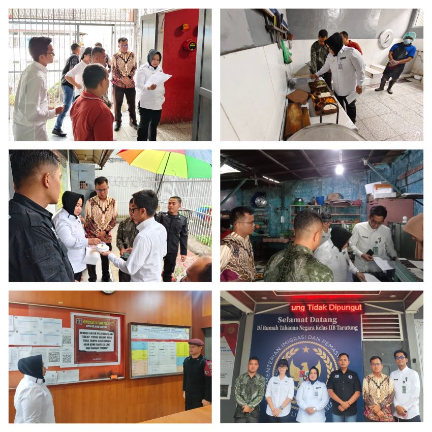 Direktur Perawatan Kesehatan dan Rehabilitasi Datangi Rutan Tarutung, Ini Agendanya