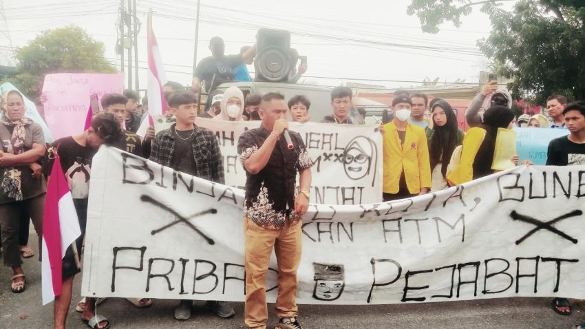 GM Grib Binjai-Mahasiswa Tuntut Kejari Binjai Tetapkan Tersangka Kasus DIF Binjai 2024