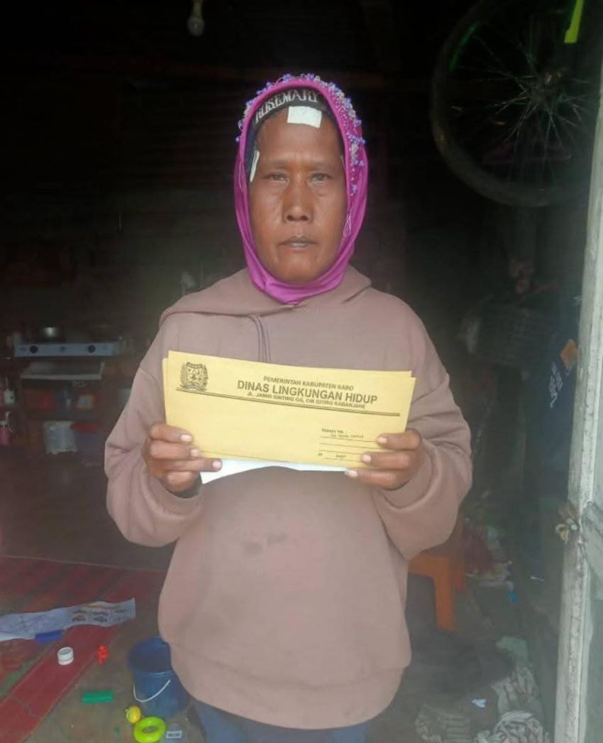Diduga karena Sakit Tiga Hari, Petugas Kebersihan di Karo Dipecat Plt Kadis LHK