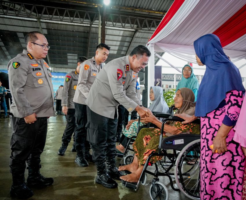 Sambut HUT Bhayangkara ke-79, Polda Sumut Gelar Bakti Kesehatan dan Sosial untuk 2.000 Warga Belawan, Lihat Foto-fotonya...