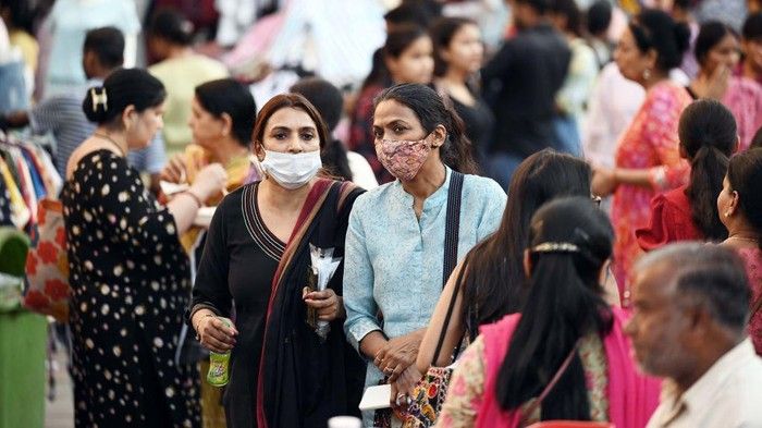 Melonjak Tajam! Covid-19 Tembus 6.000 Kasus Aktif di India, 65 Meninggal