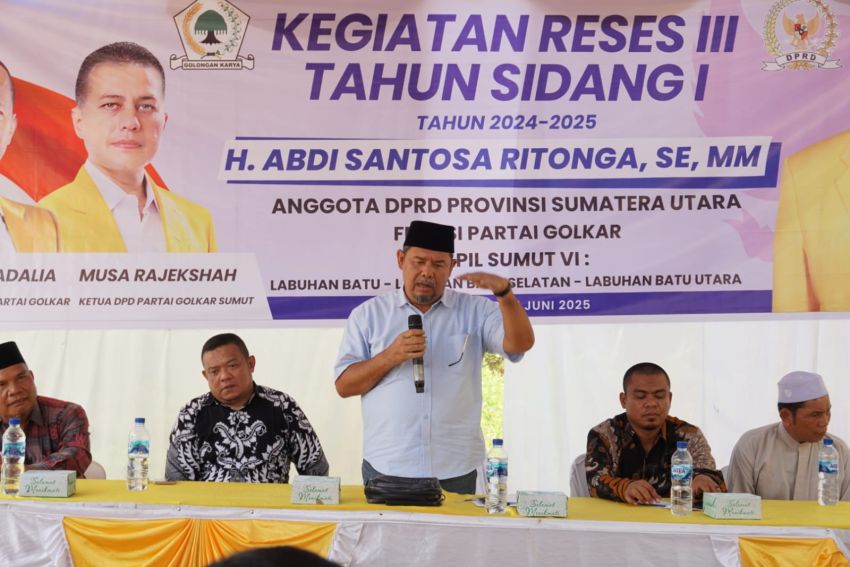 Reses H Abdi Santosa Ritonga, Masyarakat Keluhkan Maraknya Narkoba dan Obat Terlarang