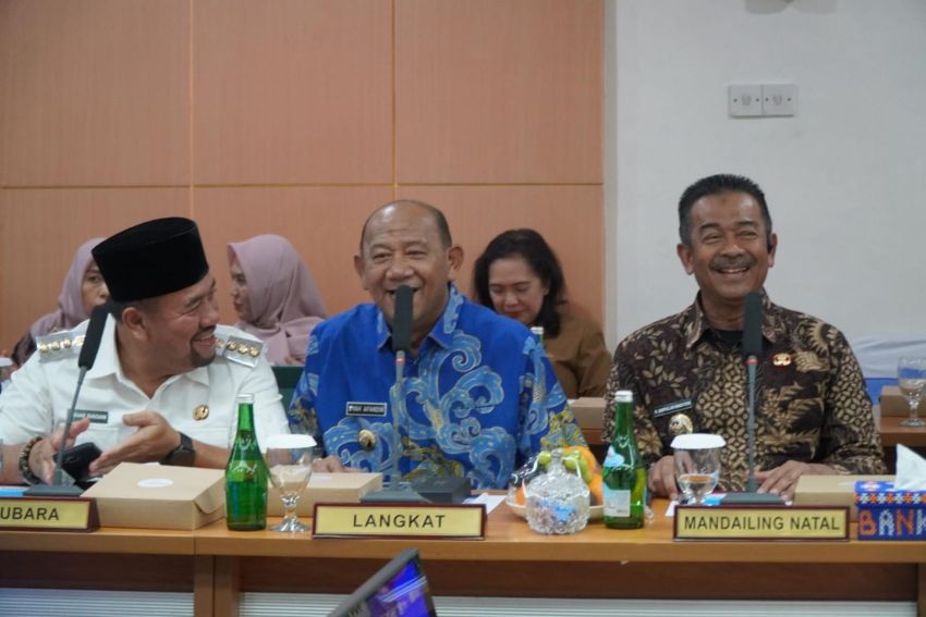Bupati Langkat Syah Afandin Dukung Transformasi Kepemimpinan Bank Sumut