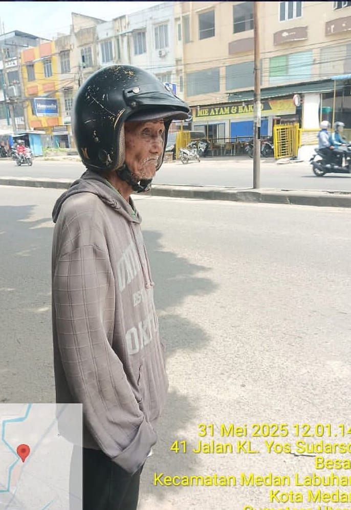 Alamak! Becak Pak Yatim Dilarikan Usai Dipinjam Penumpang tak Dikenal