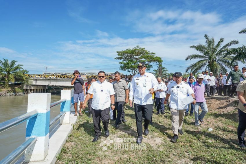 Pemprov Sumut akan Segera Perbaiki Bendung Irigasi Rusak di Batu Bara