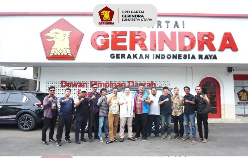 Gerindra Sumut Bentuk Media Center