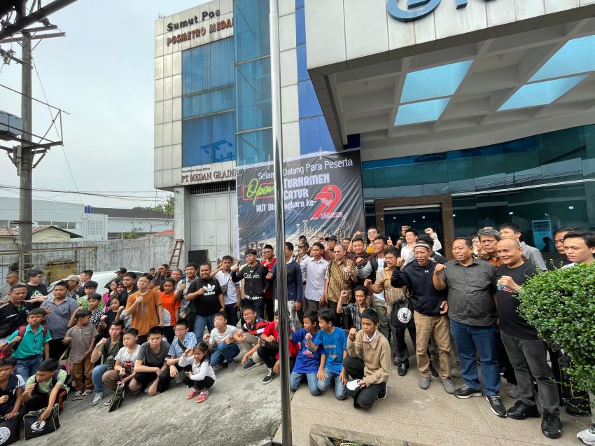 Serunya Turnamen Catur HUT Bhayangkara ke-79 Bersama POSMETRO MEDAN