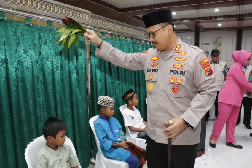 Khitanan Massal Polres Langkat Wujud Kepedulian Nyata di Hari Bhayangkara ke-79