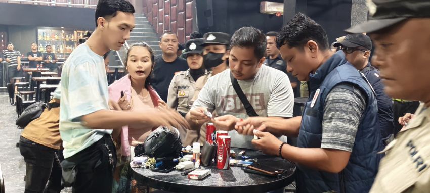 Tim Gabungan Binjai Gelar Razia di Diskotik BL, Temukan 4 Butir Ekstasi