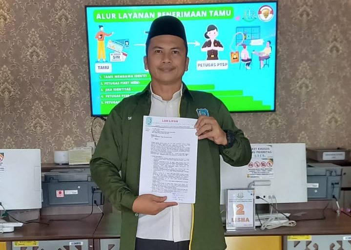 Opsss...Ketua LSM Lipan Sumut Pertanyakan LPJ MAN 1 Kabupaten Langkat