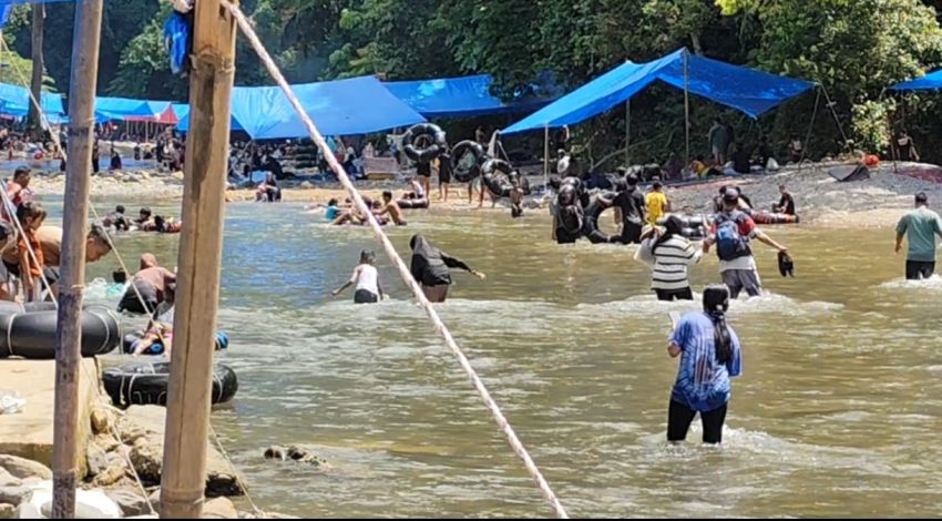 Ngeri! Kawasan Wisata Tangkahan Langkat Marak Pungli, Sekali Masuk Bisa Keluar Duit Rp75 Ribu, Dinas Pariwisata Tutup Mata