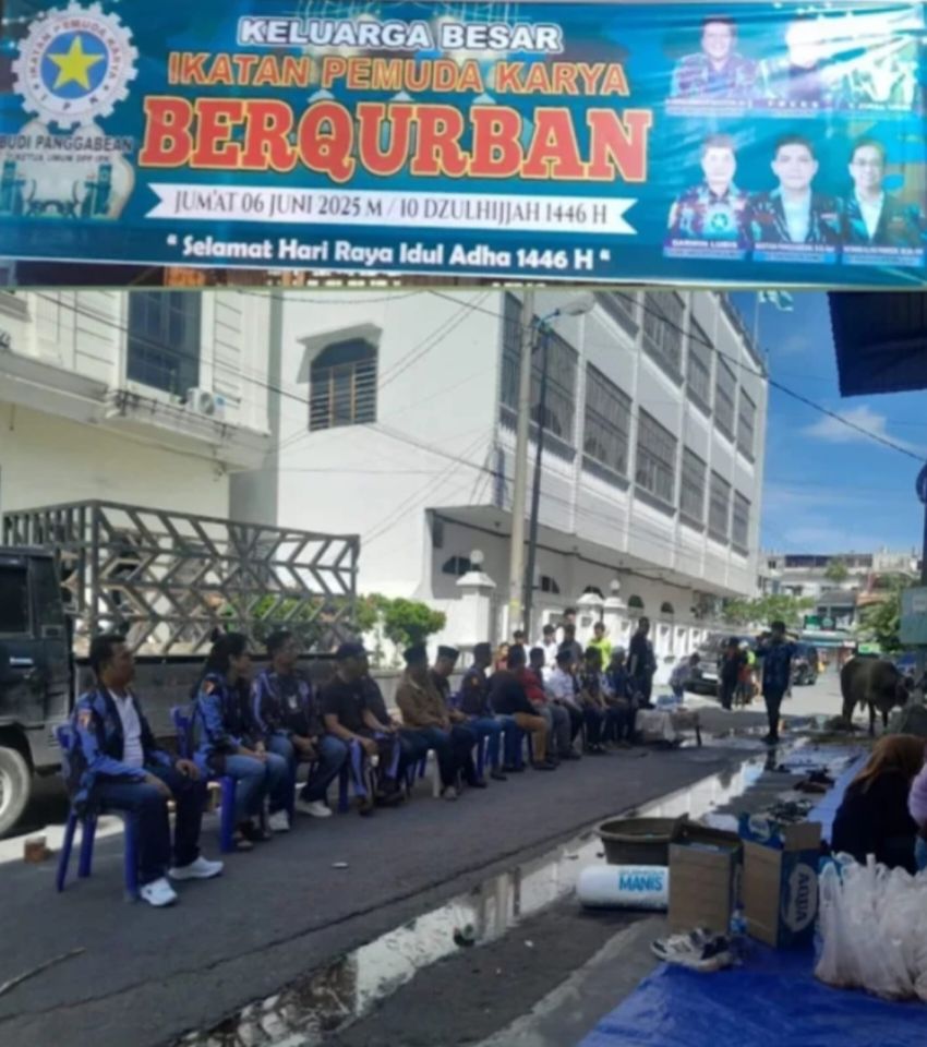 Hari Raya Idul Adha 1446 H Tahun 2025, Keluarga Besar IPK Sembelih 33 Ekor Hewan Kurban