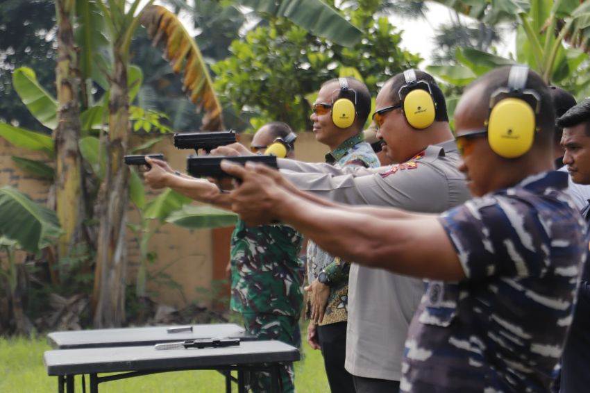 Polres Langkat Gelar Lomba Menembak Executive, Pererat Sinergitas Forkopimda dan Instansi Terkait