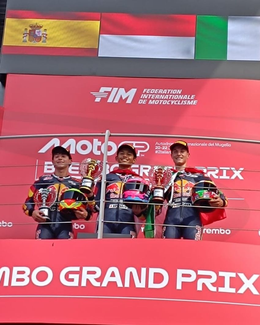 Veda Ega Pratama Raih Kemenangan Gemilang di Seri Mugello Usai Pulih dari Operasi