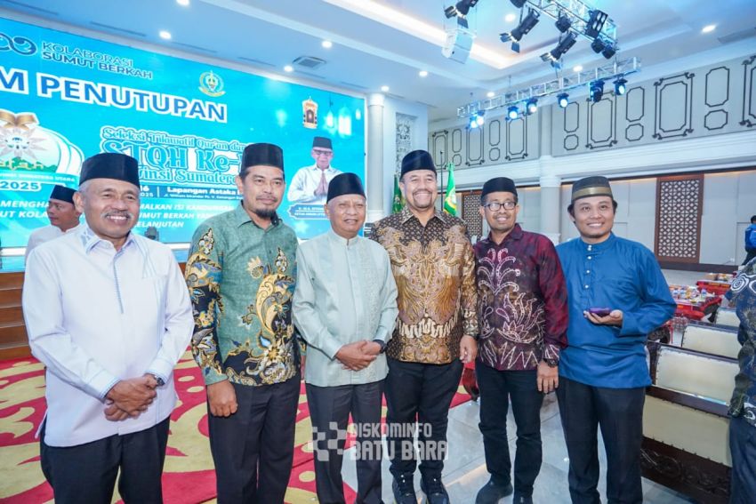 Bupati Batu Bara Hadiri Penutupan STQH ke-19 Provinsi Sumatera Utara