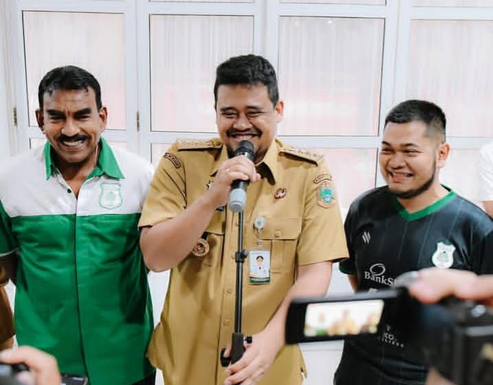 Gubernur Sumut Bobby Nasution Janji Dukung PSMS Medan Capai Target Lolos ke Liga 1