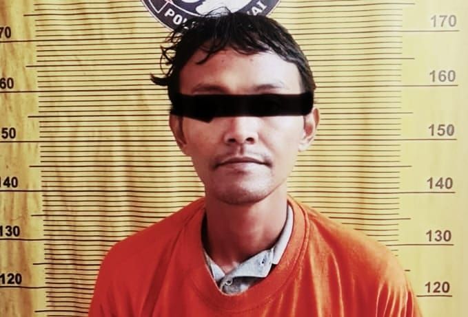 Lagi Mau Ngecer Pil Geleng-geleng, Seorang Pria Diciduk Polres Binjai