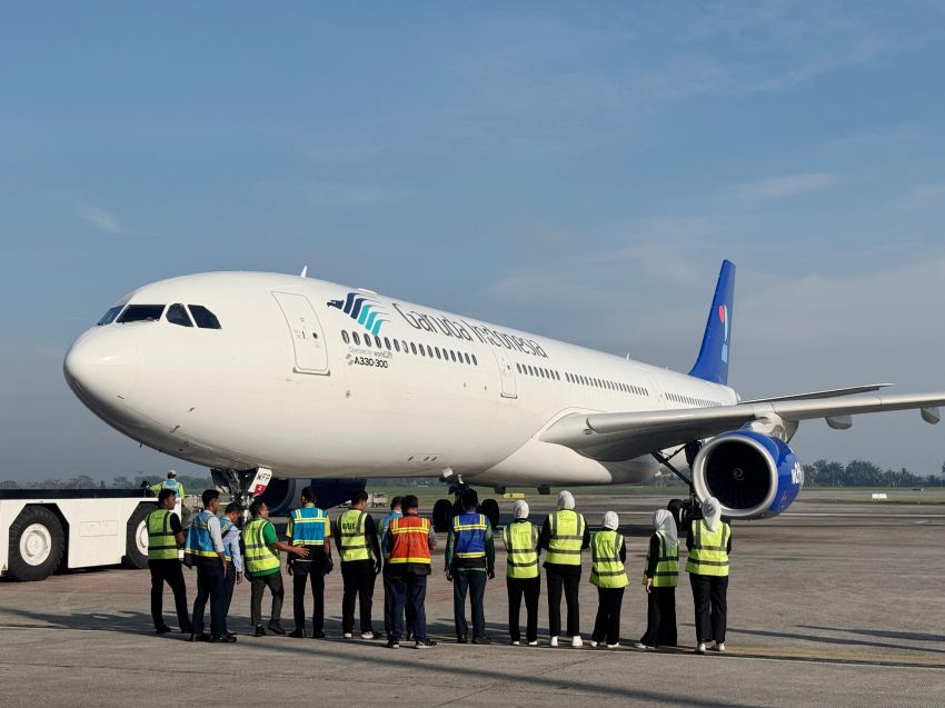 Garuda Rampungkan Fase Keberangkatan Penerbangan Haji 1446 H, Sekaligus Mencatat Ketepatan Waktu 96, 4 %