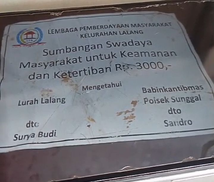 Ratusan Pedagang Pasar Lalang Resah Dipalak Oknum Lurah dan Aparat