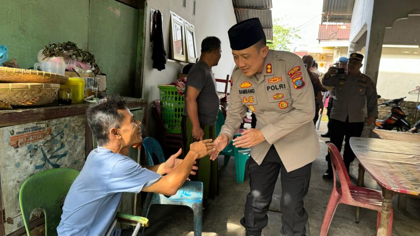 Sambut Hari Bhayangkara ke-79, Kapolres Binjai Ulurkan Bantuan kepada Warga