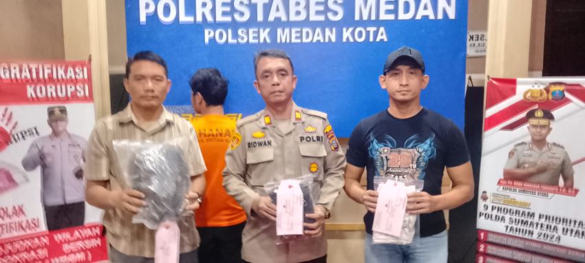 Tekab Polsek Medan Kota Tembak Residivis Pencuri Sepeda Motor, Begini Jejak Aksi Kejahatannya...
